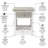 Islamorada - End Table - Dapple Grey and Blanc Finish