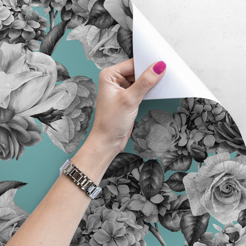 Caddaric 2.5m x 2.5m Matte Wallpaper Roll, 250 x 250cm