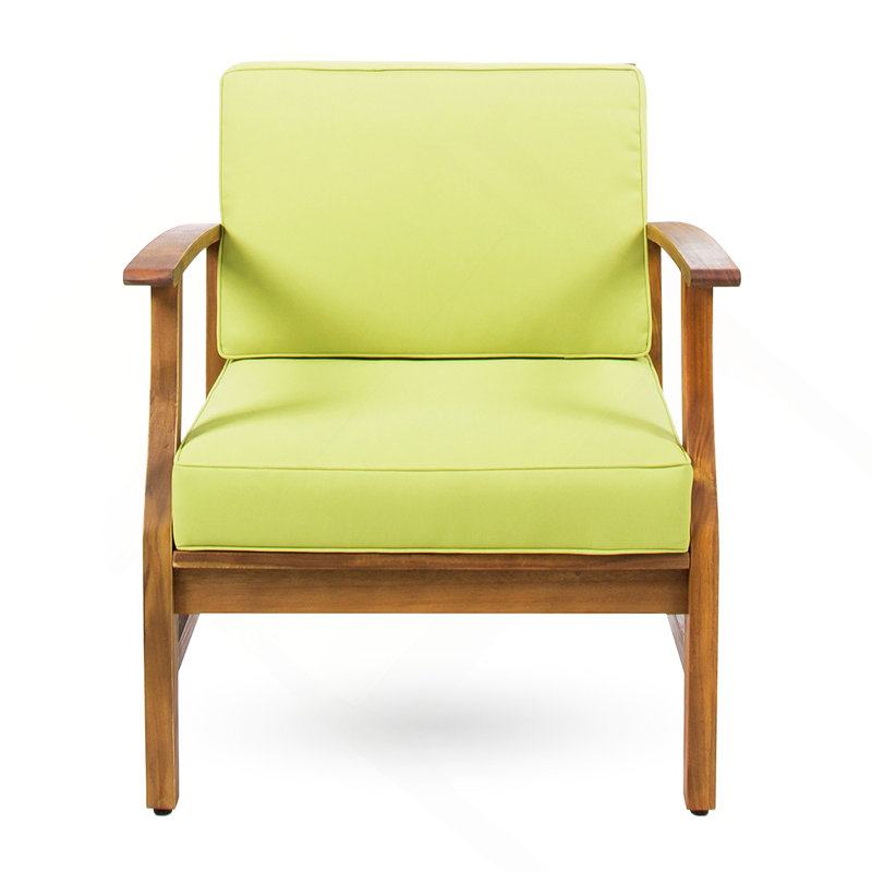 Ensemble de 2 fauteuils club Perla, vert, 2, Vert