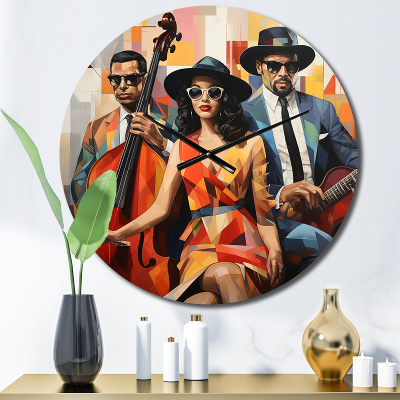 Cledith - Horloge murale Mid-Century, Petit