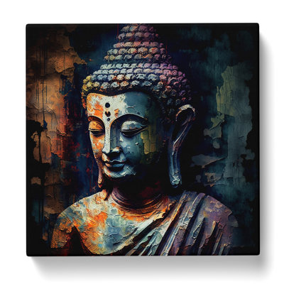 Buddha Post-Impressionism - No Frame Print