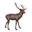 Deer Bronze Garden Statue