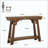 2-Tier Hall Table,Entryway Table,Console Table