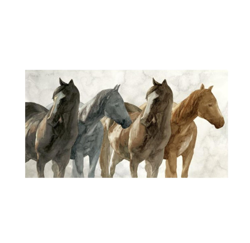 Cavallo Print by Sara Brown, 30" H x 56" W, Outdoor
