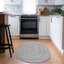 Tapis gris anthracite tressé à la main Elkhorn-361874419