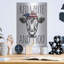 Art mural en métal «Red, White and Moo» par Trinx-298605545