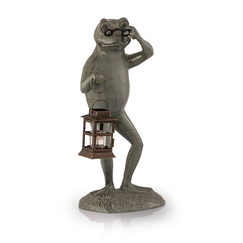Statue de jardin de grenouille