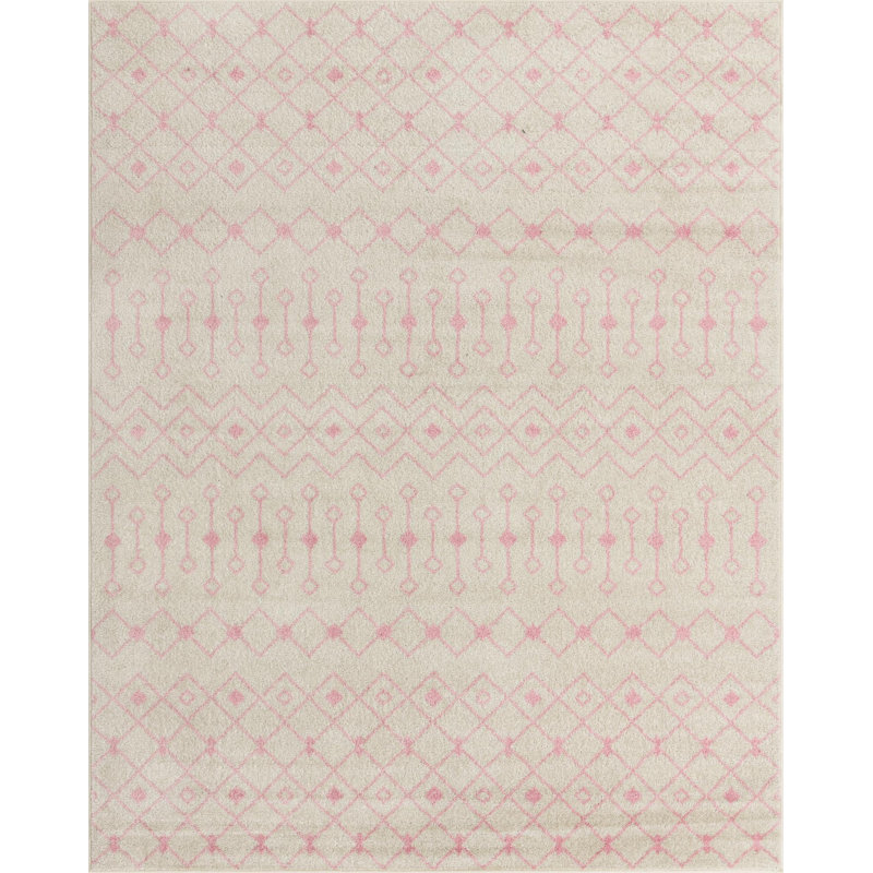 Abstract Indoor Rug, Rectangle 7'10" x 10'
