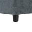 Canapé modulaire gris foncé de 115,5 po avec revêtement en polyester durable, coussins moelleux, compartiments de rangement dissimulés et conception polyvalente pour le salon, le salon ou le bureau