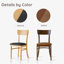 Ensemble de 2 chaises d'appoint Parsons-772058479