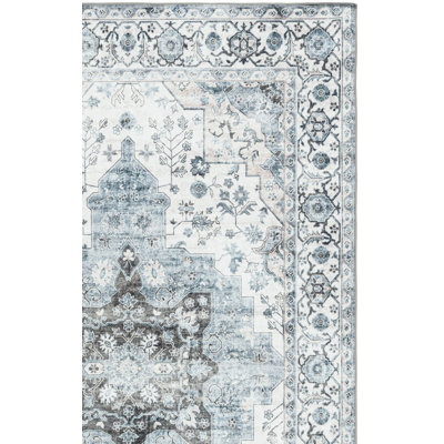 Mikali Performance Machine Washable Oriental Rug
