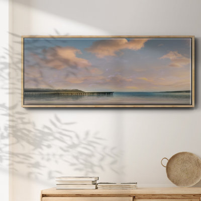 Toile encadrée pastel