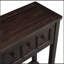 Charmante console rustique avec options de rangement polyvalentes et design élégant pour les maisons modernes