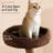 Mid-Century Inspired Solid Wood Cat Tree for Large Cats, Space-Saving for Apartments, 40" H-2129392100