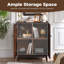  Armoire d'appoint Mid-Century moderne 37,6 po Fienley