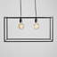 Alvaro 2 - Light White Square/Rectangle Pendant-40239217