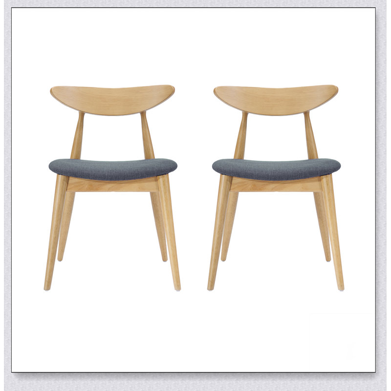 CHAISE (ensemble de 2), Gris, Naturel