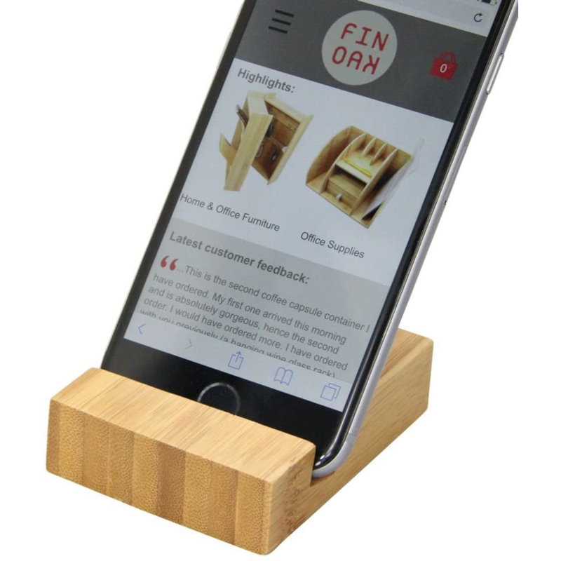Whitman Bamboo Desk Organiser