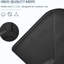 4 poids de base de parasol en porte-à-faux 175 lb - noir. Maintenez l'équilibre du parasol dans toutes les conditions avec l'eau / le sable. 4 pièces portables et empilables. Noir Efficace