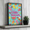 «Hello Summer» par Mollie B., reproduction d'art