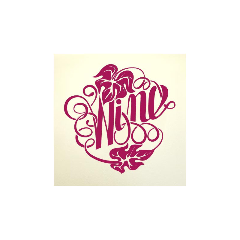 Wall Decal, Large, Violet