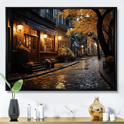 France Charming Montmartre - France Canvas Prints