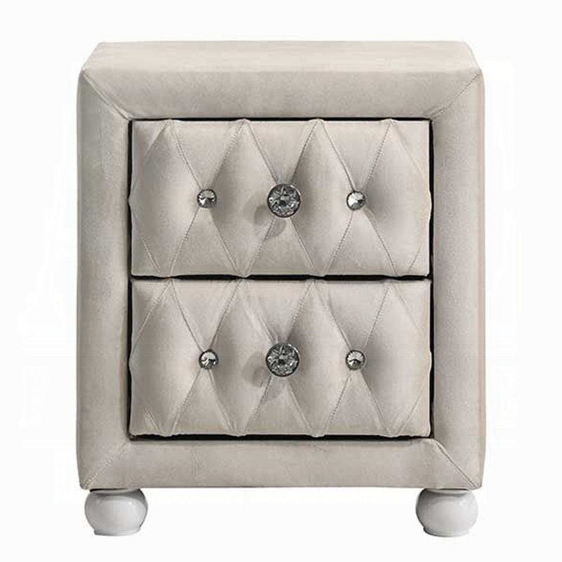 Reggie Nightstand, Beige