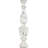 Jewa Vintage Pillar Candle Holder, 28 Inch Speckled White Magnesia
