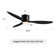 Jamarreon 42''/52'' Low Profile Dimmable Ceiling Fan with LED Lights & Remote Control