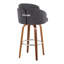Tabouret de bar à hauteur fixe
