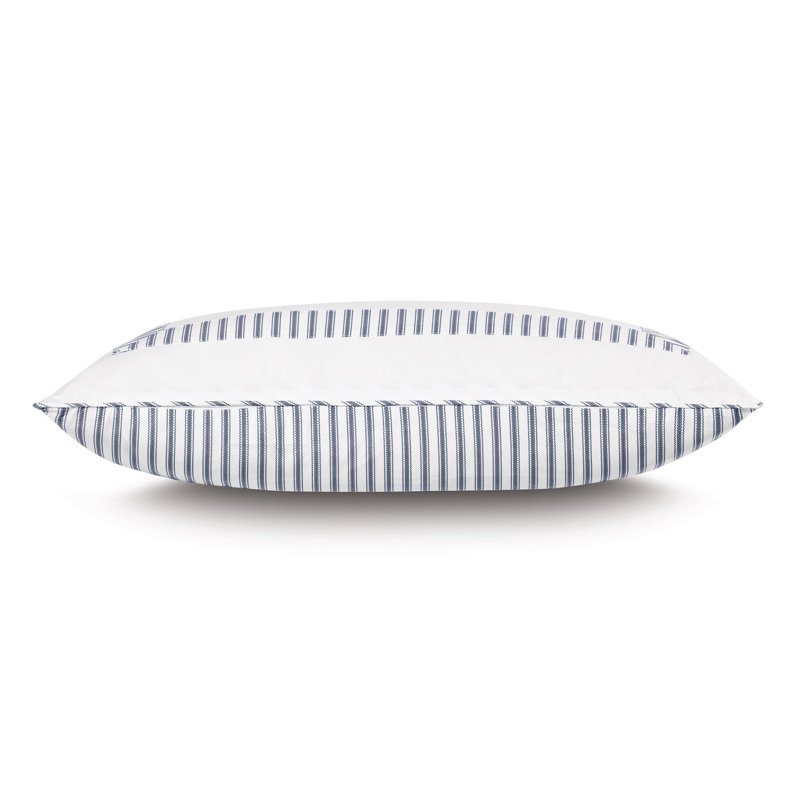 Blass Ticking Lumbar Pillow Cover & Insert, Navy