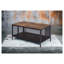Table basse pliable avec rangement Winam
