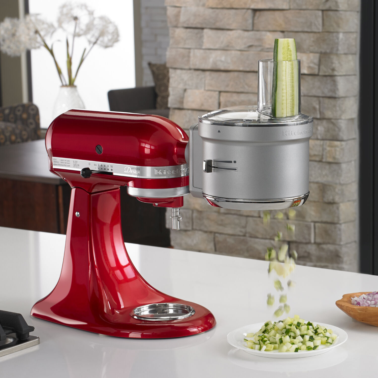 KitchenAid® Food Processor Dicing Attachment