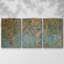 Imprimé Cobre - Toile encadrée multi-pièces-2139386633-2139386637