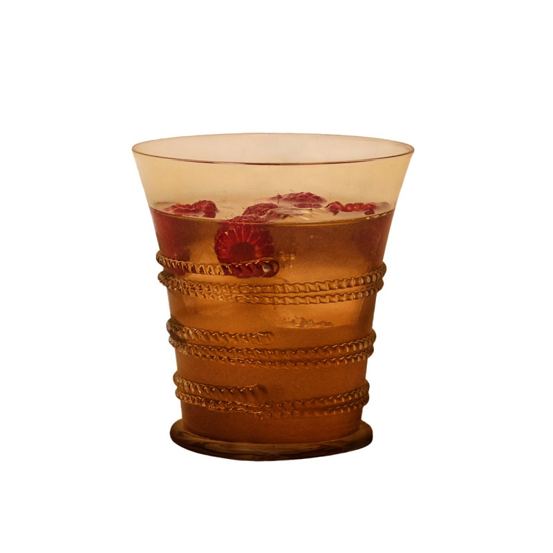 Ella Large Tumbler, Amber, 12 oz