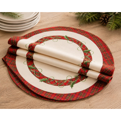 Napperon Tartan