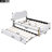 Upholstered Platform Bed With Trundle-1851111114-1851111113