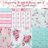 Tiffany Pink Garden Floral Quilt Set-1492194370