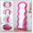 Flannel Full Length Wavy Rose Floor Mirror For Modern Bedrooms And Living Rooms, Stylish And Functional-2094528946-2094528947