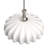 1 - Light Single Pendant With Milk White Glass Shade-1194672486
