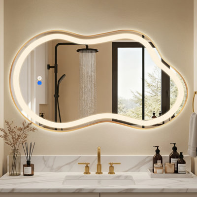 Miroir de salle de bain DEL