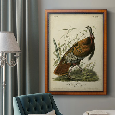 Toile de qualité supérieure Audubon Wild Turquie, prête à être accrochée