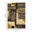 Tapis multicolore 5 pi 3 po x 7 pi 3 po-1588399805