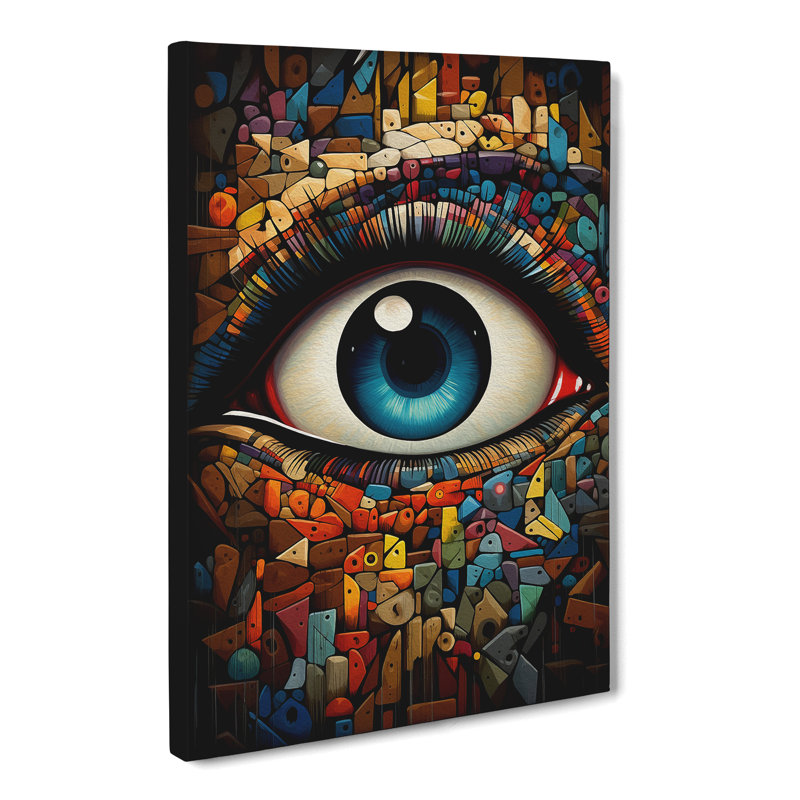 Eye Orphism - No Frame Print, 60cm H x 40cm W x 3cm D