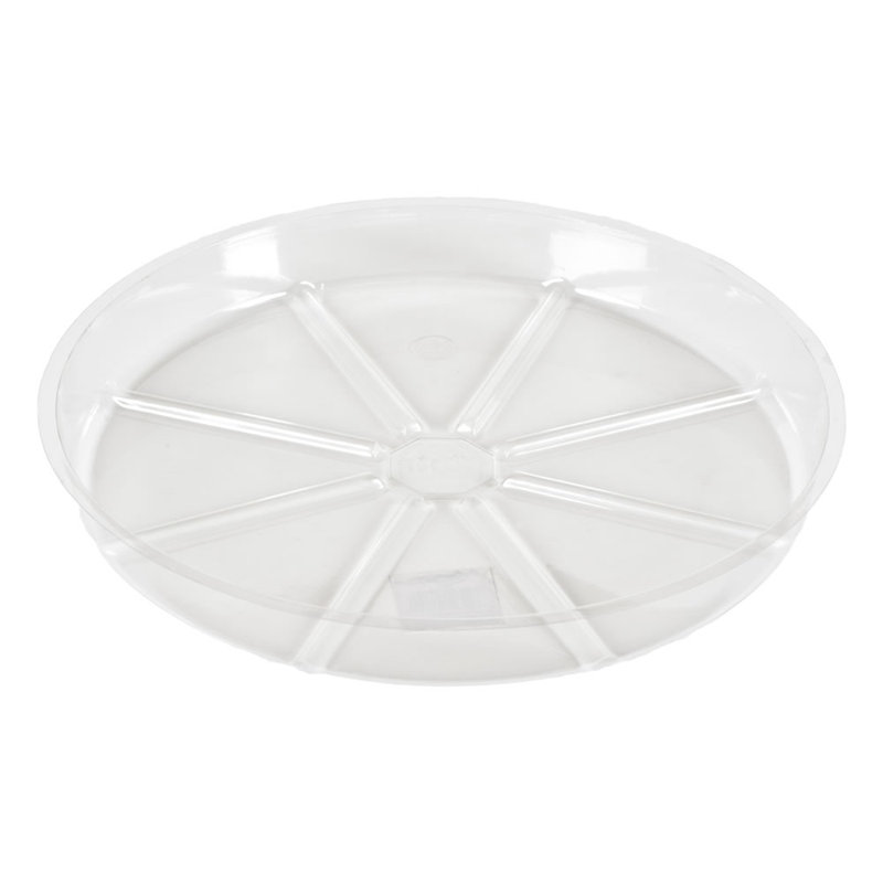 Soucoupe en plastique transparent Eller