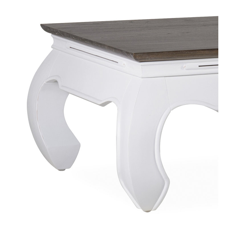 Solid Wood Four Leg Coffee Table