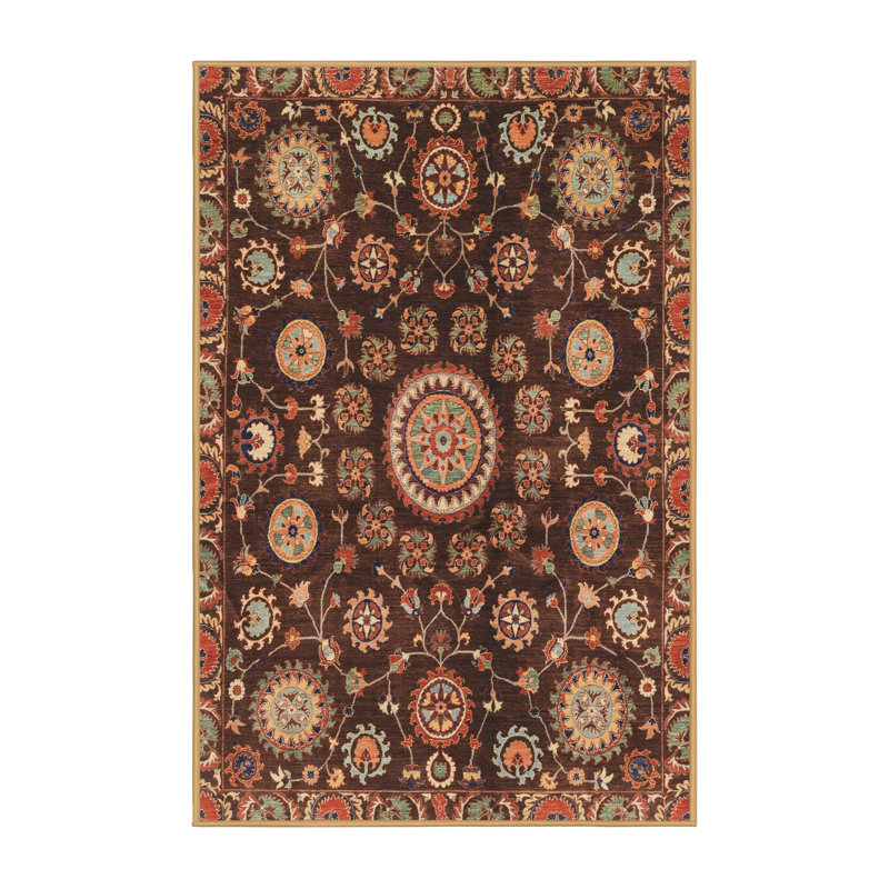 Abstract Indoor Rug, Rectangle 8' x 12'