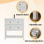 Ensemble de meuble-lavabo simple autoportant de 30 po avec plateau en composite Allensville-577020844-600075995