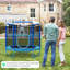 Trampoline de jardin rond de 60 pi avec enceinte sécuritaire Gymax-88913701