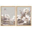 «Rustic Lotus Leaves Pond», reproduction d'art encadrée, affiches, salle de bain, petit art mural-104787884-104787886